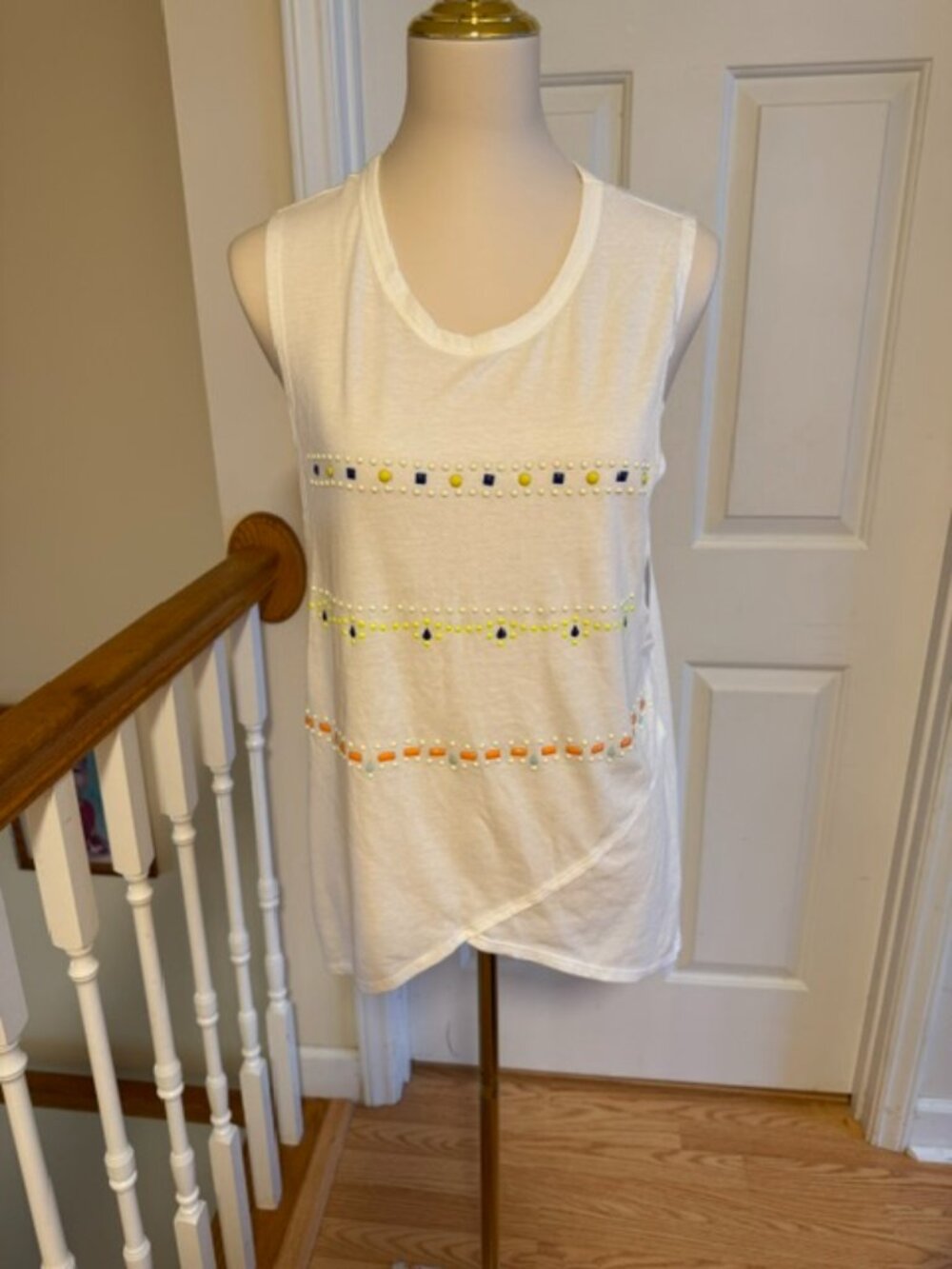 Victoria's Secret White Swim Cover-Up | Minimalist Beach Dress | Size Medium